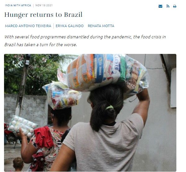 Hunger returns to Brazil